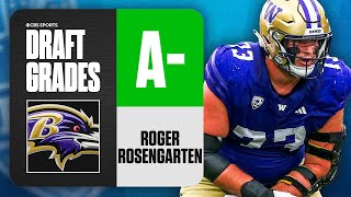 2024 NFL Draft Grades: Ravens select Roger Rosengarten No. 62 Overall | CBS Sports