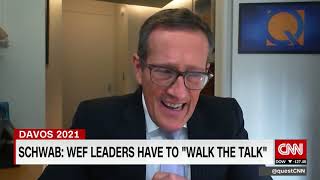 Klaus Schwab: WEF leaders have to "walk the talk"