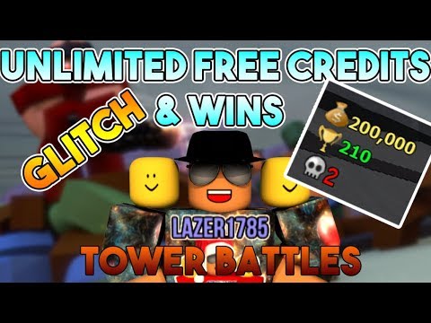 Roblox Tower Battles Unlimited Free Credits Wins Glitch - 