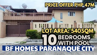 2 Storey House 10 Bedrooms With Swimming Pool BF HOMES PARANAQUE CITY 🔥