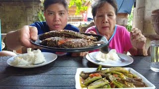 PAKBET NA GINAMOS ANG GAMIT AT FRIED TILAPIA SA TANGHALIAN!