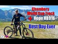 Champery World Cup track + Hope HB916 = Best Day Ever