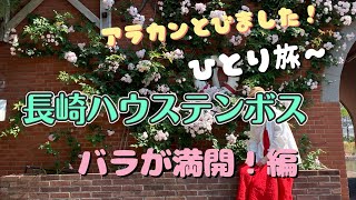 2022.5  【アラカン一人旅】【長崎旅行】【ハウステンボス】【バラ】北海道から長崎へ！