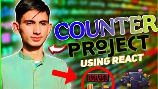 Counter App using React JS | Beginner Friendly Project🚀💸💸