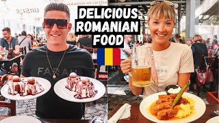 INSANE Romanian Food Tour! Trying the MUST Eat Dishes in BUCHAREST, Romania!