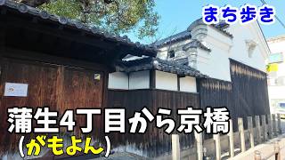 カメラを持ってまち歩き　がもよん（蒲生4丁目）から京橋まで　大阪市