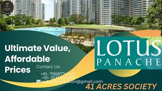 lotus panache 3Bhk+T Sector 110 || Noida - Full Flat Tour #investment #property #noida #home