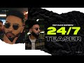 Navaan Sandhu | 24/7 (Teaser ) | Latest Punjabi Songs 2021 | Da Crown Studioz