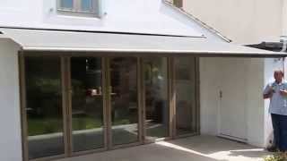 Markilux 5010 awning with shadeplus drop valance