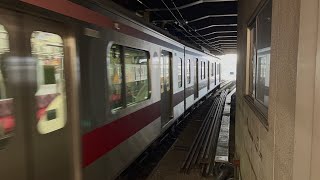 【新横浜線試運転 東横線ver】~ポイント切り替えからの入線~ 東急5050系 4111F 試運転列車発車