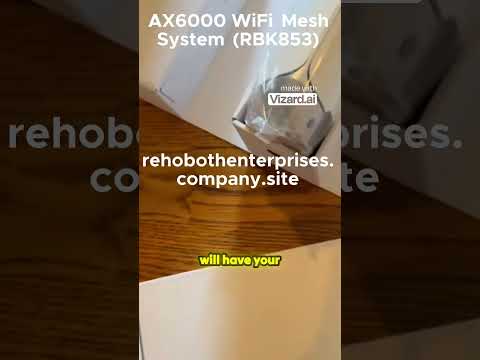 NETGEAR Orbi Whole Home Tri-Band Mesh WiFi