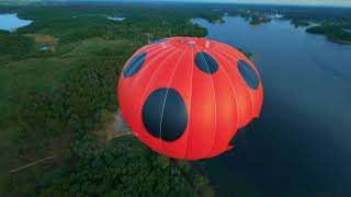 First flight of new balloon from Pramogos ORE and fantazijos LT