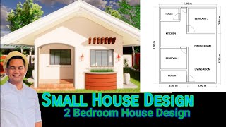 Small House Design - 2 Bedroom (6x8m) 48Sqm by John Bogs