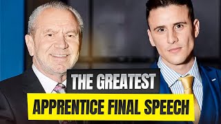 The Greatest Apprentice Final speech