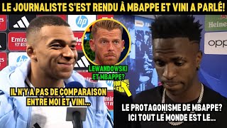 🚨WAOUH, VINI JR A DIT 3 CÔTÉS DE MBAPPE ET LE JOURNALISTE QUI A DÉTRUIT MBAPPE !