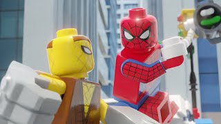 Spider-Man Vs Shocker | LEGO Blender Animation 3D | 4K