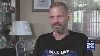 Chicopee Officer Mark Wilkes talks about his road to recovery