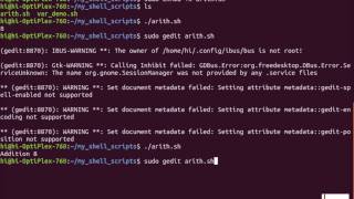 Programming in Linux Shell 2: Arithmetic Operations