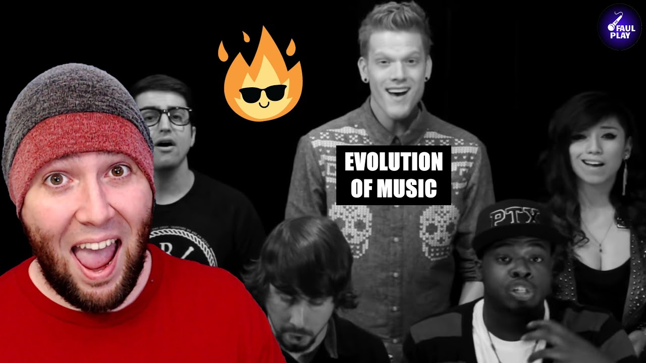 PENTATONIX "EVOLUTION OF MUSIC" | FAULPLAY REACTS - YouTube