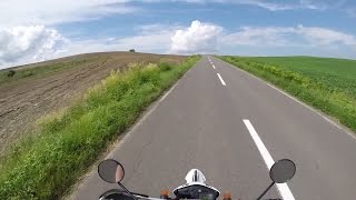 北海道ツーリング2015 Day2 富良野・美瑛【セローでバイク旅】