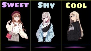 WHAT TYPE OF GIRL ARE YOU? | Sweet, Shy or Cool? | Aesthetic Quiz