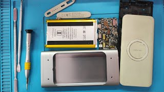 Samsung 10000 mAh lithium_ion EB-U1200CSNGIN Wireless Power Bank / Disassembly / Teardown