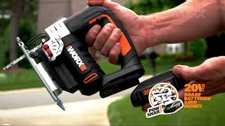 20V Cordless Jigsaw (Worx)