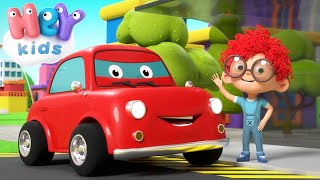 I'M A CAR Song 🚗 Cartoons And Songs With Cars For Kids - HeyKids