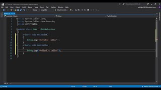 OnEnable VS OnDisable function in Unity3D