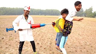 Must Watch New Funniest Comedy Video 2022 New Doctor Funny Injection Wala Comedy Video ep 108