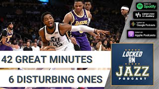42 great minutes, 6 awful minutes send Utah Jazz to break with bitter taste