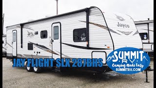 2019 JAY FLIGHT SLX 287BHS TRAVEL TRAILER AT SUMMIT RV IN ASHLAND, KY