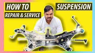 Any Car Suspension Repair & Service || Opening Cleaning, Reparing, lubricating & Fitting  Sajan Lal