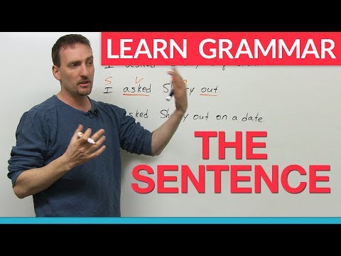 Learn English Grammar: The Sentence Learn English Grammar: The Sentence