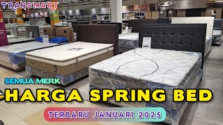 Review Harga Kasur Spring Bed Terbaru 2025 | Semua Merk | Terbaru Januari 2025