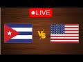 🔴 Live: Cuba vs USA | Women's NORCECA Volleyball Championship 2023 | Live Play By Play Scoreboard