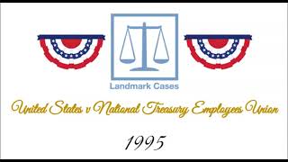 United States v National Treasury Employees Union (1995)