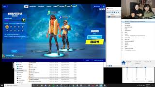 Poke duos with himself in fortnite