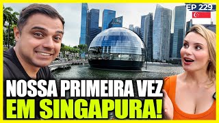 CHEGAMOS EM SINGAPURA, o país mais RICO da Ásia! SURPRESA ou DECEPÇÃO?