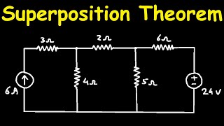 Superposition Theorem Solved Example Problem | Electrical Engineering