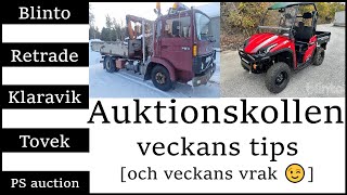 Maskinauktioner v.2 - Alstor 821 - Volvo BM T 810 - Volvo F610 mm