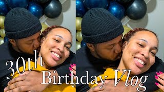 Setting up for my Boyfriend's 30th birthday| VLOG