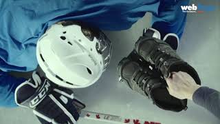 Merrell Arctic Grip Boots with Sven the Ice Hockey Player