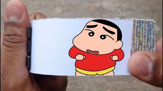 ShinChan Cartoon Flipbook #1 | Shinchan Irritates his Father Flip Book | Flip Book Artist 2022