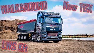 WALKAROUND: New MAN TGX 18.470 // *LWS Kft.* *Kempf Kipper*