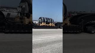 Worlds biggest truck load in the USA heavy haul trucking. 19 axle chck out my other videos Subscrib!