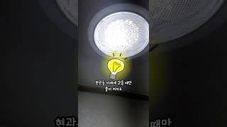 가까이 가기만하면 켜지는 민감한 현관등 센서 조절 초간단 팁! sensitive door light sensor adjustment tip