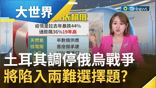 土耳其跳出來當公道伯調停俄烏戰爭卻陷入兩難選擇題!? 土耳其重申不制裁俄羅斯