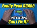 Faulty Peak DCA55 Component Tester - I was shocked! | Can I Fix It?