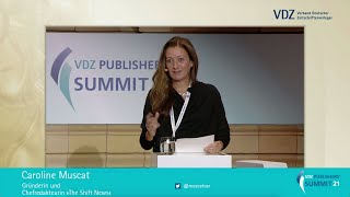 Caroline Muscat, VDZ Publishers Summit Berlin 2021